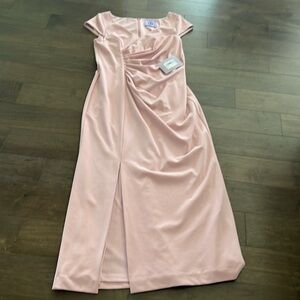 NEW JS Collections Dress Formal Long Pink New Pastel Cocktail Wedding Prom